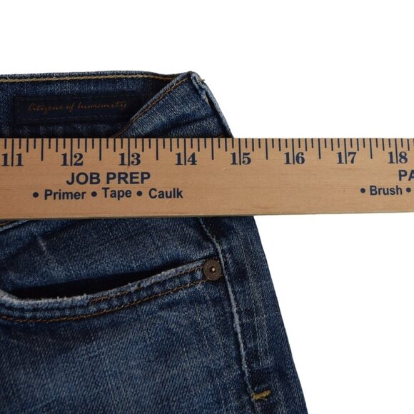CITIZENS OF HUMANITY Sz 28 KELLY STRETCH #001 LOW WAIST BOOTCUT WOMENS JEANS USA - Picture 4 of 11